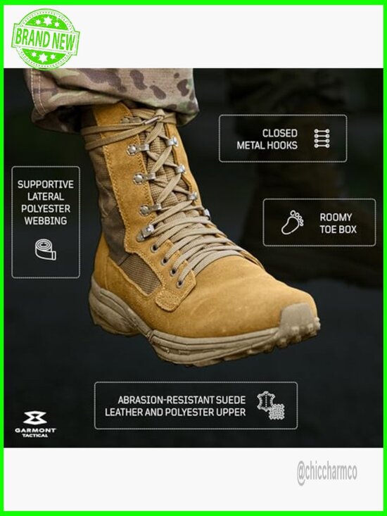 Lightweight High Performance Tactical Boots - Size 8 - 525g main image 5